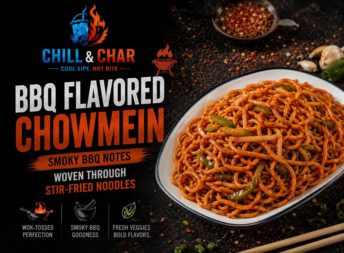 BBQ Flavored Chowmein